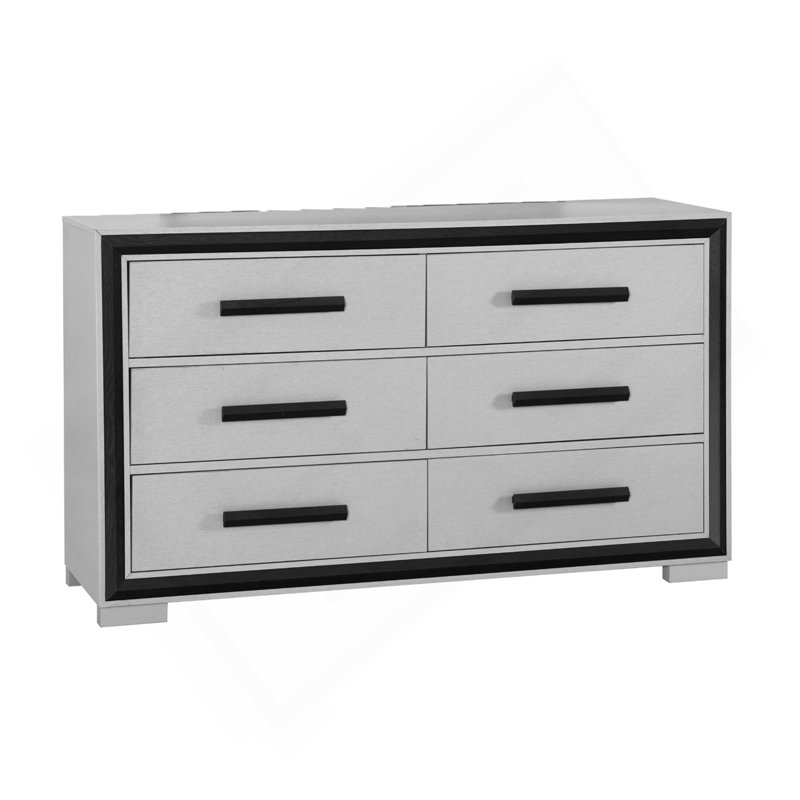ADELAIDE GREY BLACK DRESSER