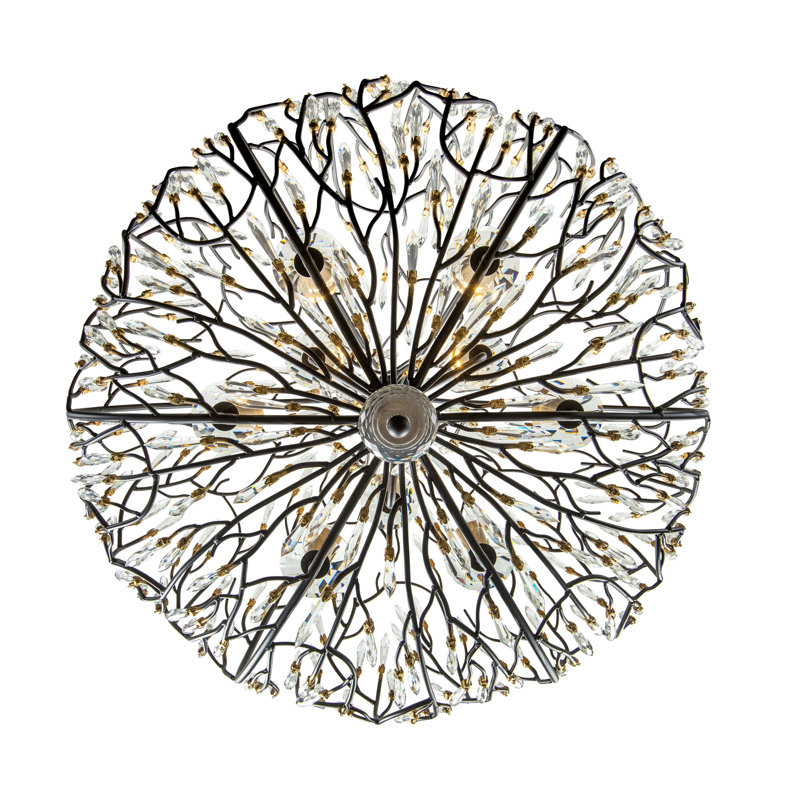 Luminaire suspendu en forme de goutte 9 lumières Bask