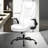 Loriece Ergonomic Executive Chair with Flip-up Armrests-268220831