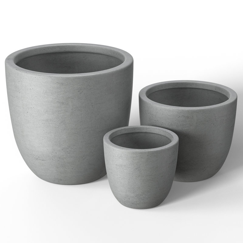 Lughan Handmade Pot Planter, Stone