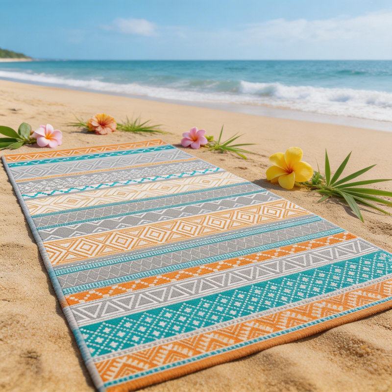 Outdoor Rug Waterproof Outdoor Carpet Patio Rug Mat Reversible RV Camping Rug-Plastic Straw Rug Outside Outdoor Area Rug for Patio Deck Balcony Backyard Picnic Beach