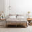 Barroso Solid Wood King Platform Bed in Warm Sand-80868819-103938065