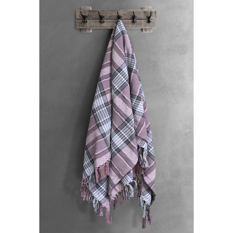 Riback Throw Blanket, Pink