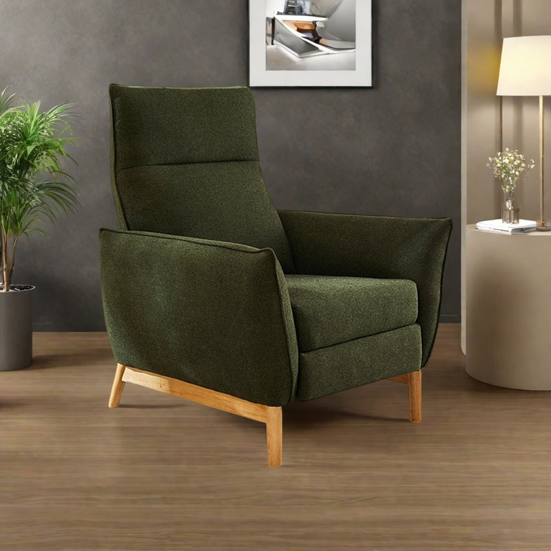 A comfortable lounge chair, Green