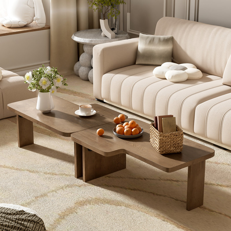 Ensemble de tables basses U-Can Modern Minimalist (table basse uniquement, sans chaises)