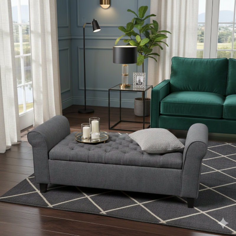 Banc de rangement