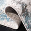 Tapis ivoire / bleu marine Mesa-354517815