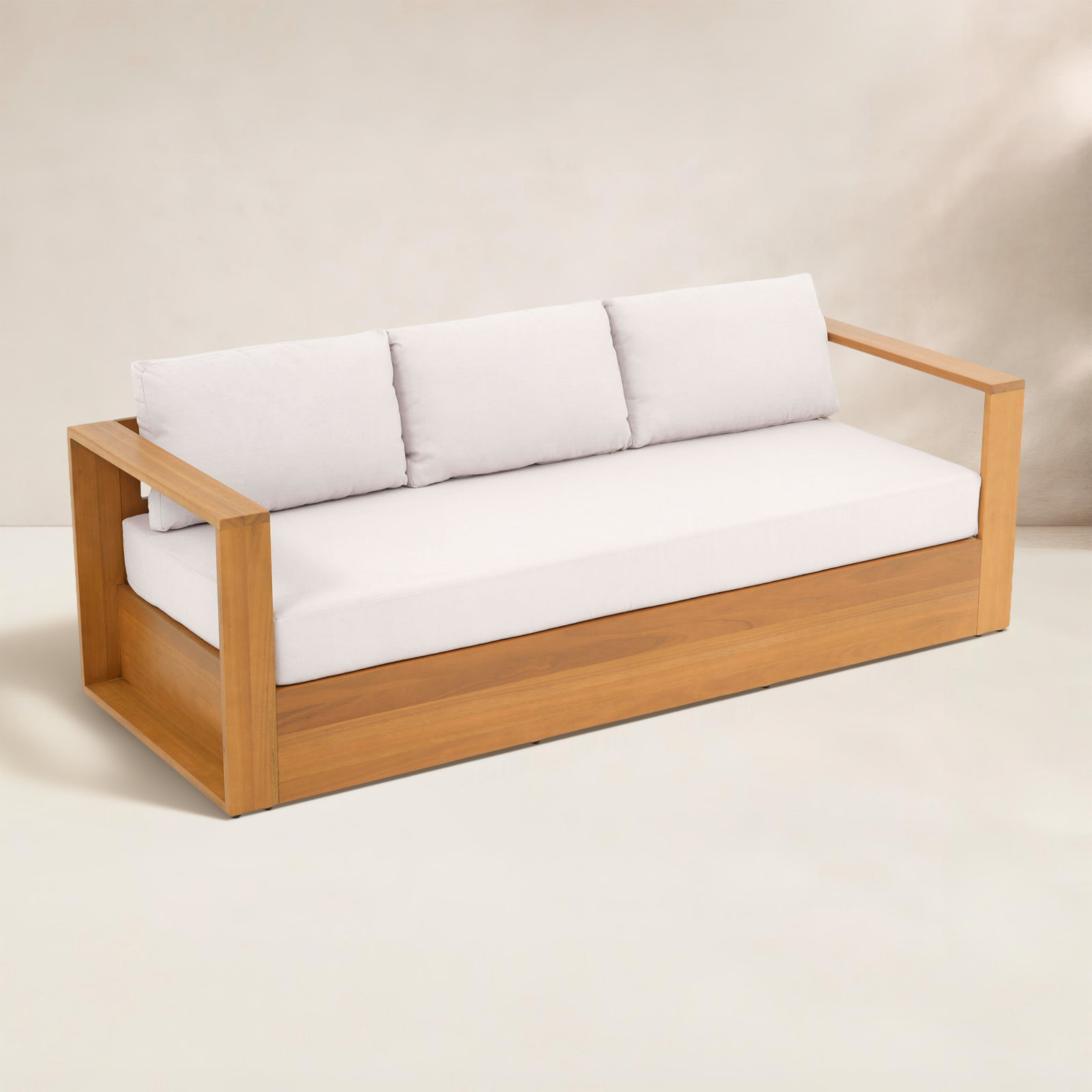 Emmett 83'' Eucalyptus Outdoor Sofa