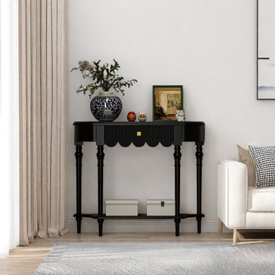 Retro Minimalist Console Table