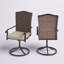 Chaise de terrasse avec coussin Argirios