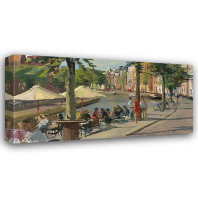 Lark Manor™ Koopmans, Gosse Gallery Wrapped Canvas Art Titled: City View Groningen