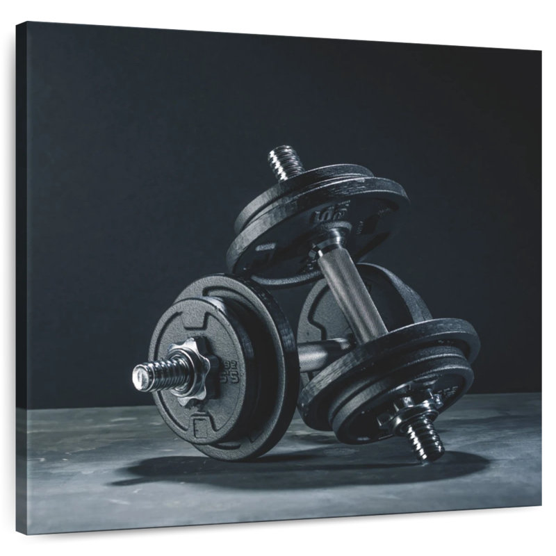 Sireci Pair Of Dumbbells, 30" H x 30" W