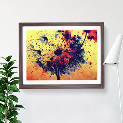 Dandelion Splash - Framed Print