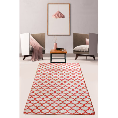 Durable Hall Carpet (2.6 x 6.6 ft) | 100% Polyester, Pile Height: 0.2 in, Total Thickness: 0.4 in | Antibacterial, Non-Slip Underside, Machine Washable | Ideal for Home Entryways, Elegant and Functional Design
