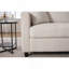 Canapé-lit, canapé-lit avec matelas, canapé-lit modulaire à 2 places de 74 po, canapé-lit moderne convertible en lin, mobilier de salon pour petits espaces, appartement, studio, beige
