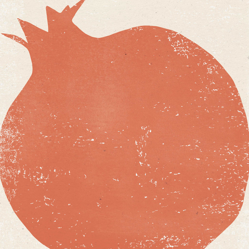 Graphique Fruit I, H 20 po x l 20 po x P 1,25 po