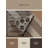 Machine Washable Kirkwood Pizza Slice Casual Moroccan Rug in Gray – Beige Binding-1069724110