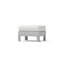 Ensemble de sièges d'extérieur 8 pièces Portofino Sling Sunbrella - Gris espace
