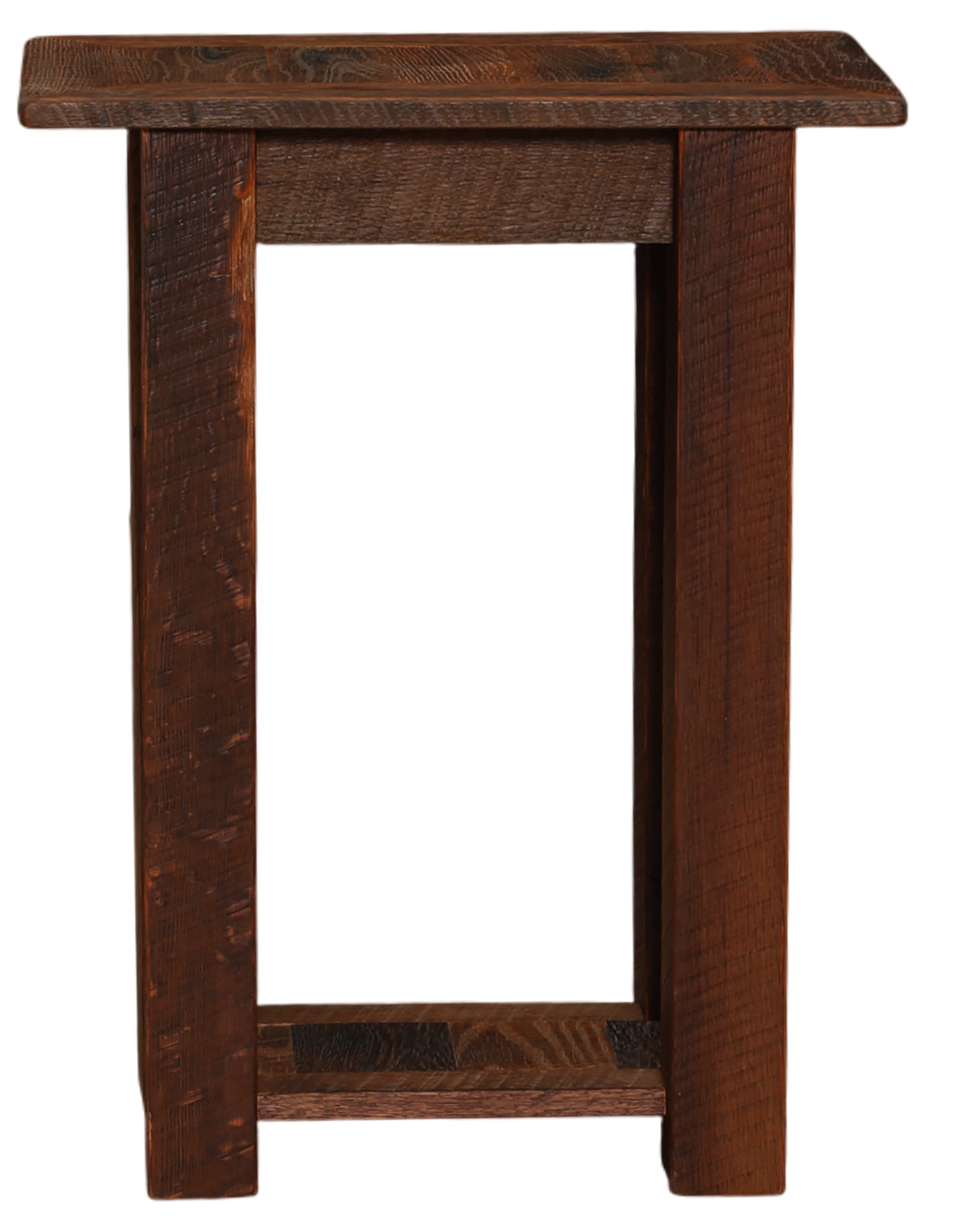 Fireside Lodge Barnwood Mini Open Nightstand | Wayfair