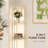 163.5cm Veneered LED Column Floor Lamp