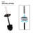 Evideco Mel Metal Toilet Brush And Holder-98898086