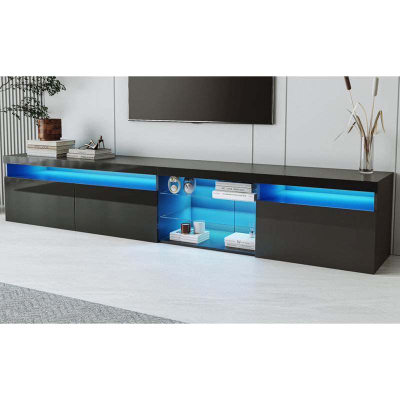 Crédence de rangement H 94,59 po Hadi
