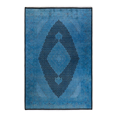 Fine Vibrance One-of-a-Kind 6' 7" X 9' 10" Hand Knotted Area Rug