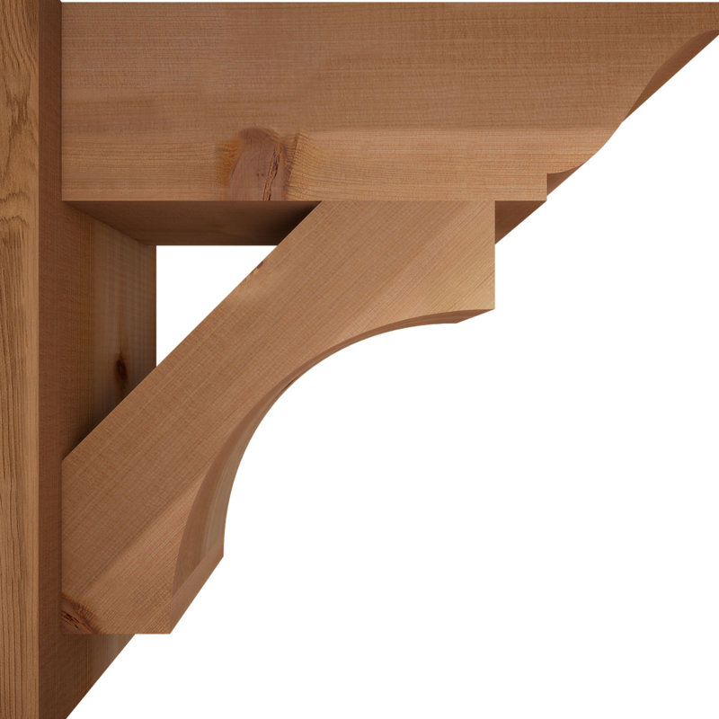 Persienne en bois Westlake, P 20 po x H 20 po, Cèdre rouge occidental l 7 1/2 po (lisse)