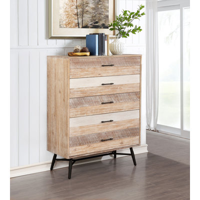 Commode 5 tiroirs Danella