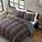 Eddie Bauer Willow Plaid Reversible Grey Duvet Cover Set-96985639