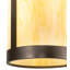 Luminaire suspendu en bronze huilé Annetraude