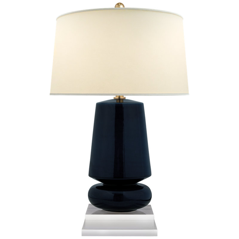 Parisienne Table Lamp, Denim