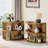 Set Of 2 Half Round Side Table