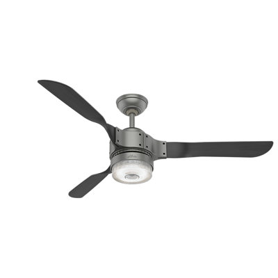 54" Apache 3 - Blade LED Smart Standard Ceiling Fan with Remote Control