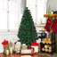 Lighted Artificial Fir Christmas Tree-753387290