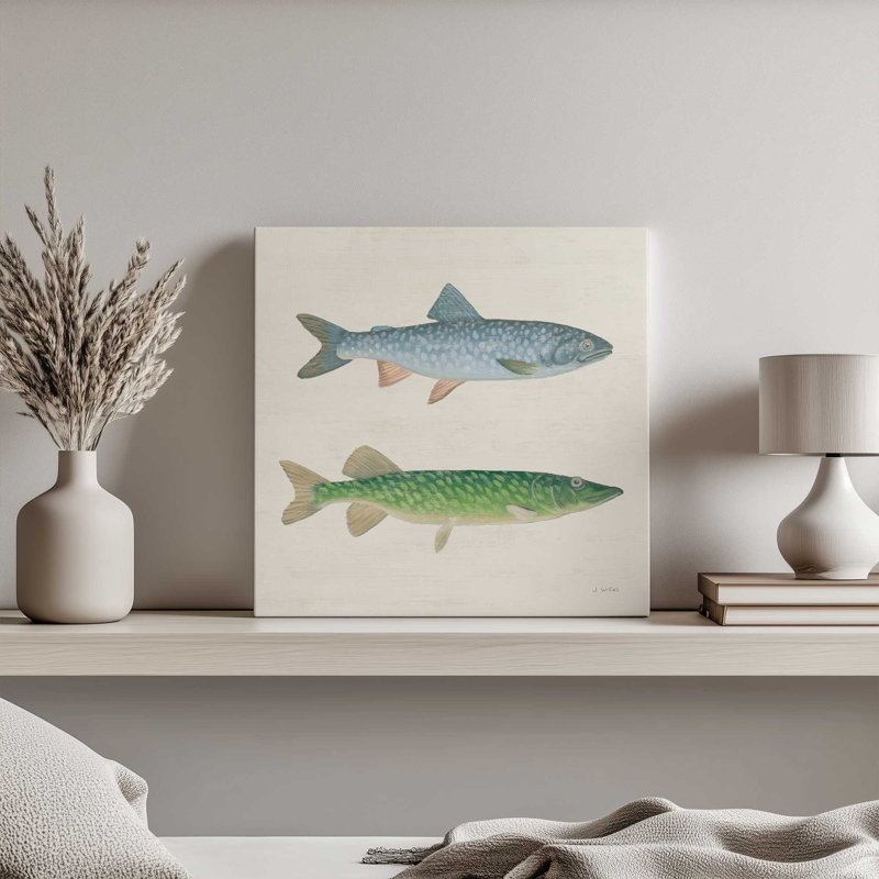 «Waters Edge I» par James Wiens, reproduction d'art sur toile, Toile tendue, Ne s’applique pas, H 12 po x l 12 po