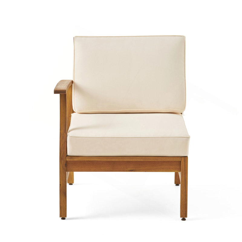 Fauteuil Perla, Crème