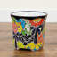 9,5 po x 10 po Pot à fleurs en céramique fait à la main Talavera