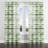 Country Farmhouse Room Darkening Curtains - Striped Green And Beige Marsh Line Grommet Curtain - 1 Panel-64095461-64095460