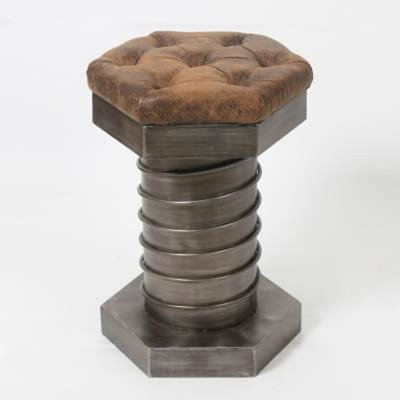 Stonington Metal Accent Stool