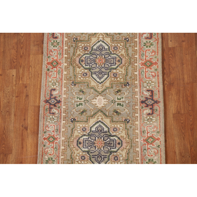 Tapis oriental en laine Heriz Serapi noué à la main 3 x 6