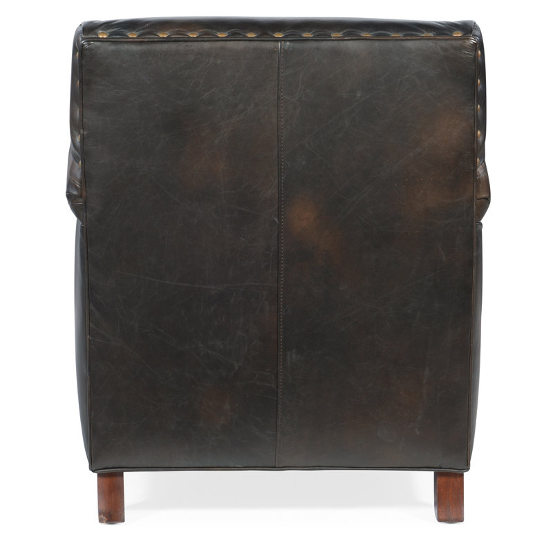 CC Potter Club Chair, Brown, Brown, Foam/Polyester