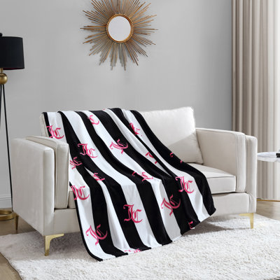  Juicy Couture Cabana Plush Blankets