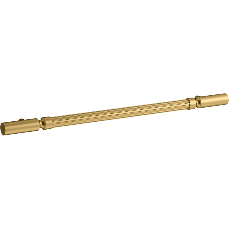 Enivo 21-In Drawer Pull, Brushed Moderne Brass