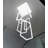 3-ring Led Dimmable Chandelier White