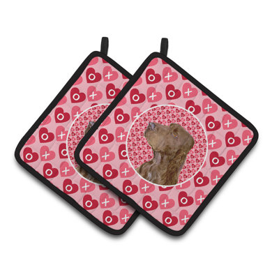 Caroline's Treasures Field Spaniel Polyester Potholder