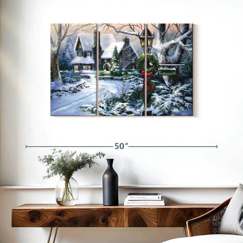 Spirit of Christmas I, H 24 po x l 38 po