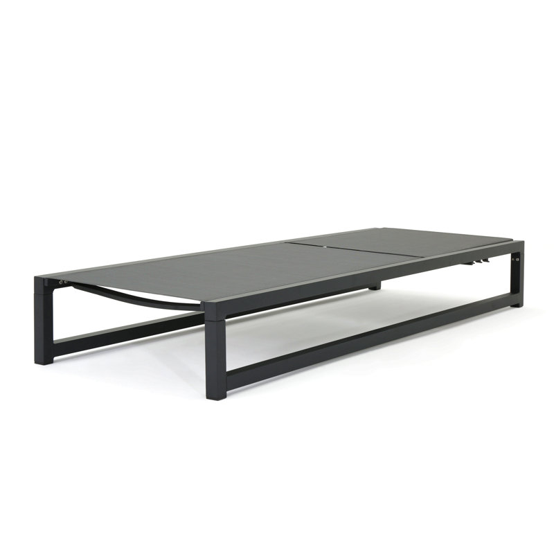 VENICE OUTDOOR CHAISE LOUNGE CHAIR PATIO, Gray