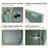  Lex 30" Freestanding Bathroom Vanity with Sink, Floor Standing Vanity with 2 Doors, Ceramic Basin Sink Top-1827753808