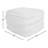 Assal Everyday Solid Handmade Cotton Square Upholstered Ottoman Pouf-60072287